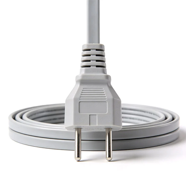 Wayar Plastik Rata Standard Eropah